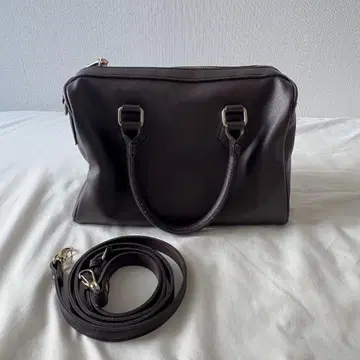 RANDEBOO 다크 브라운 핸드백