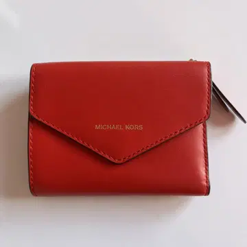 MICHAEL KORS 접이식 지갑 레드
