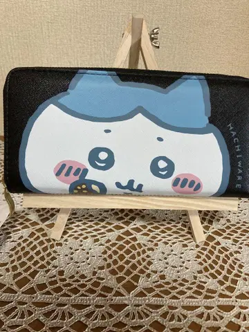 하치와레 장지갑 블랙