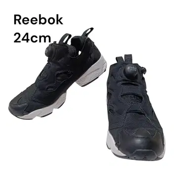 리복 펌프 퓨리 스니커즈 블랙 24cm
