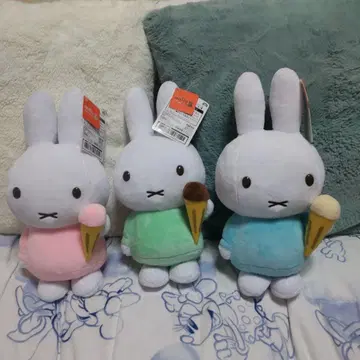 미피 with 봉제 인형 아이스크림 & 초코 아이스 모듬 3종 세트