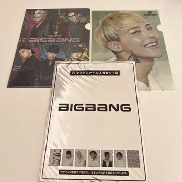 BIGBANG 클리어 파일 5매 세트 GD