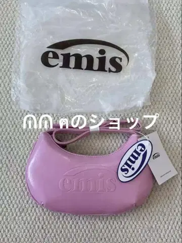 EMIS 숄더백 여성용 핑크