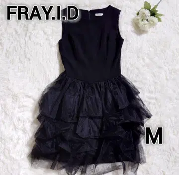 FRAYI.D 프레이 아이디 원피스 튤 블랙 M