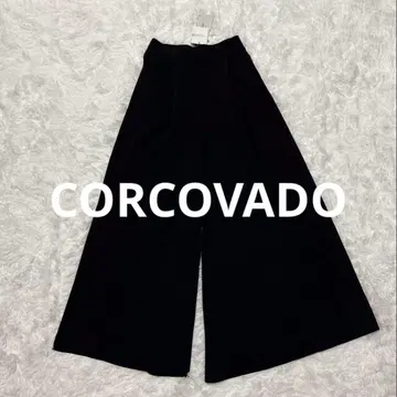 택 포함 새 상품 CORCOVADO 코르코바도 팬츠 니트 플레어 와이드