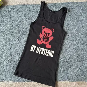 Hysteric Glamour 뻑 베어 탱크탑
