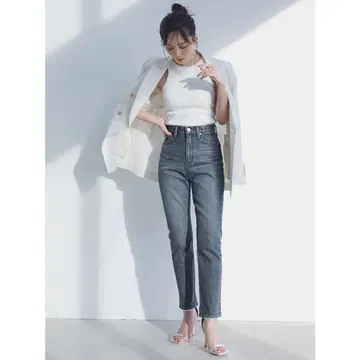 anuans slim straight denim