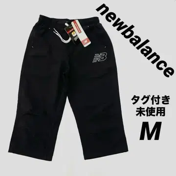 [택 포함 미사용] newbalance 여성용 7부 팬츠 블랙