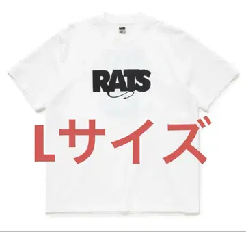 RATS 랏츠 BOX LOGO WAY OF LIFE TEE 티셔츠 L
