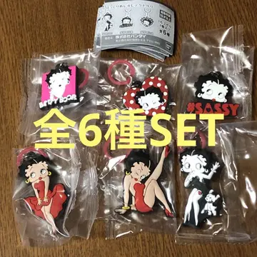 BETTY BOOP 뽈록 메지루시 액세서리 전6종 SET