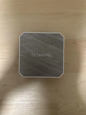 SCOMMAG 실버 펜던트 목걸이