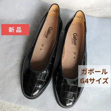 [ 새상품 새상품급 ] Gabor 플랫슈즈 / 블랙 23.5cm