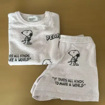 젤라또피케 스누피 상하의 핑크