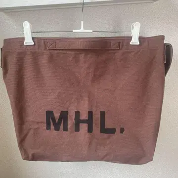 MHL. 헤비 코튼 캔버스 브라운