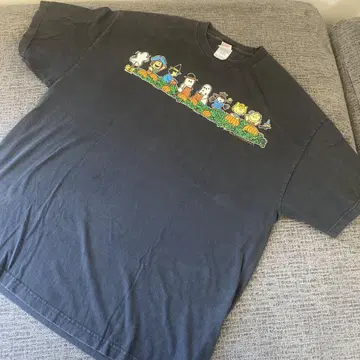 빈티지 PEANUTS 할로윈 티셔츠 스누피