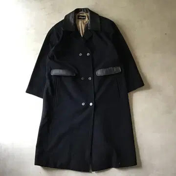 ALLEGRI 알레그리 코트 가죽 블랙