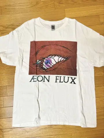 AEON FLUX 이온 플럭스 티셔츠 화이트 XL
