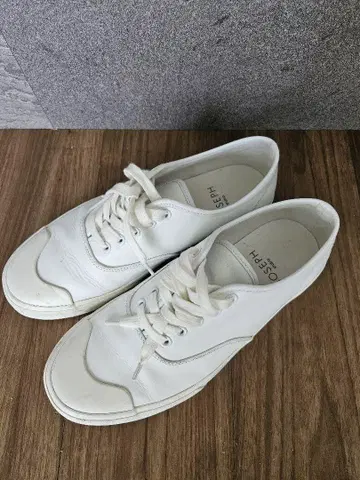 조셉 남성용 소가죽 신발 화이트