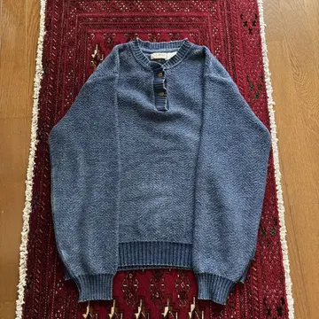 L.L.Bean 80년대 인디고 염색 니트