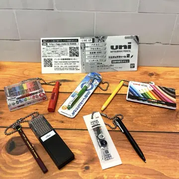 uni MITSUBISHI PENCIL 미니어처 참 2 전 5종