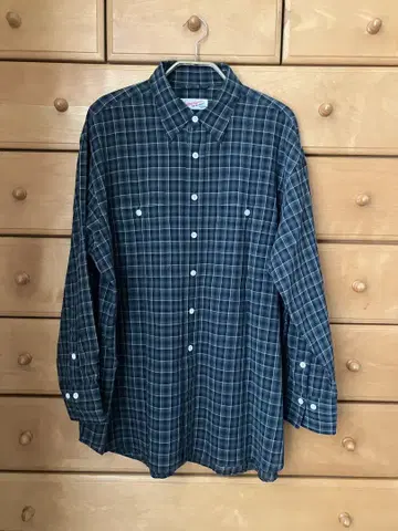 Spick&Span 코튼 보일 체크 셔츠