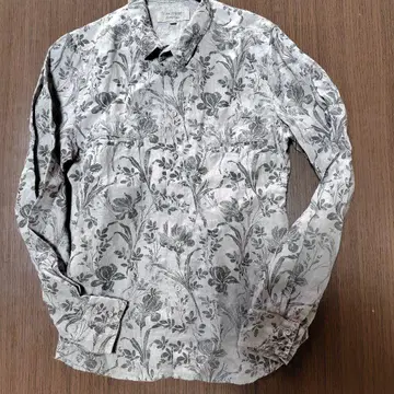 Vlas Blomme 린넨 꽃무늬 셔츠