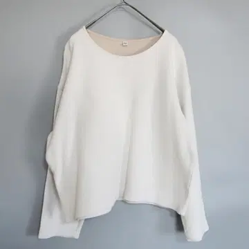 UNIQLO 유니클로 더블 페이스 풀오버 M 사이즈
