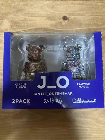 BE@RBRICK J_O 얀체 온템바르 2체 세트