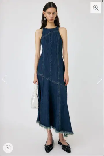 MOUSSY 마우지 AMERICAN SLEEVE WAVY 드레스
