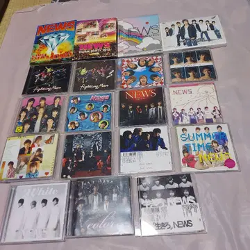NEWS의 CD+DVD 19장 묶음 판매