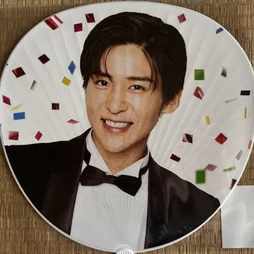 Snow Man Snow World 점보 부채 메구로 렌