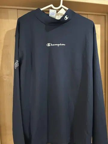 Champion X-LARGE 네이비 긴팔 셔츠