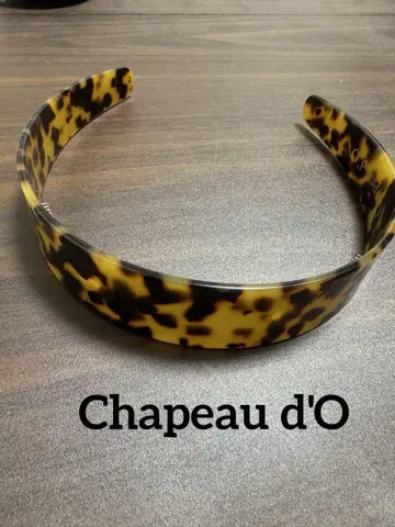 chapeaud'o 머리띠 브라운 계열