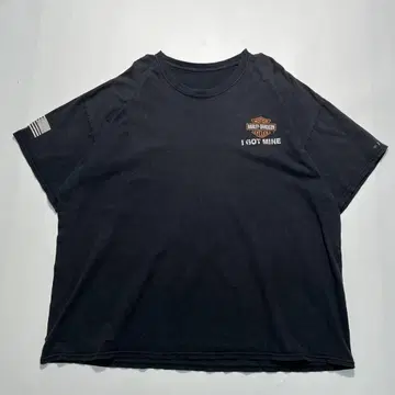 HARLEY DAVIDSON 할리 T 3XL 상당 블랙 a6459