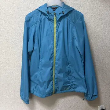 Eddie Bauer 스카이블루 나일론 재킷 Women's M