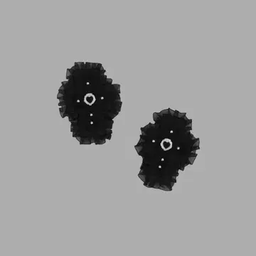 Dimmoire 디무모아르 십자가의 맹세 헤어 클립 Black