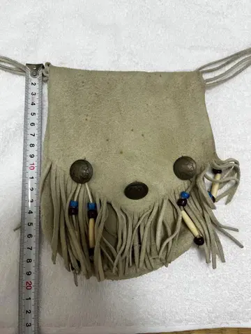 바이커 필수 빈티지 스웨이드 메디슨 백