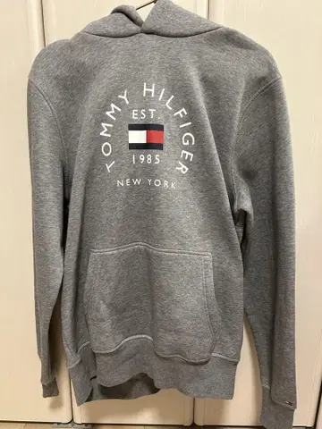 새상품급 TOMMY HILFIGER 그레이 후드티 S