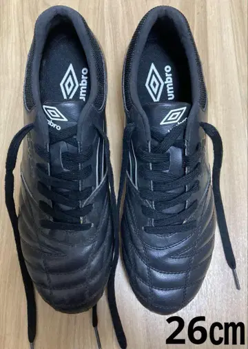 umbro 축구화 스파이크 블랙 26cm