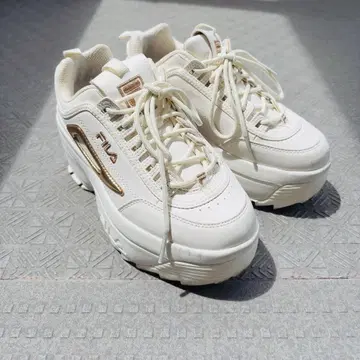 FILA 휠라 신발 여성용 스니커즈 디스럽터2 화이트