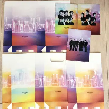 SixTONES 앨범 [CITY] 특전 미니 클리어 파일 페이퍼 백