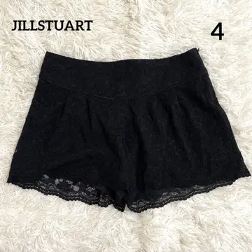 [JILLSTUART] 레이스 꽃무늬 플레어 숏팬츠 큐롯