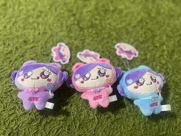 시나쿠마 마스코트 봉제 인형 475 퍼플 핑크 블루