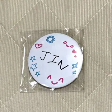 BTS JIN RUNSEOKJIN 캔뱃지 캡슐 토이