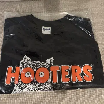 [ Hooters ] 티셔츠 블랙 XL [ 새상품급 ]