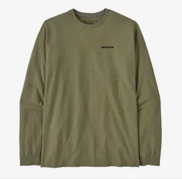 patagonia 남성용 롱 슬리브 P-6 로고 레스폰시빌리티