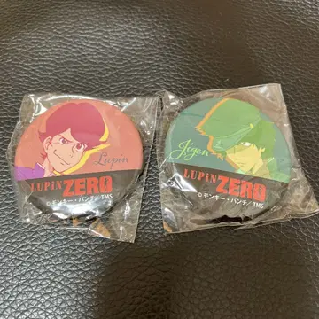 루팡 3세 LUPiN ZERO 캔뱃지 2종 세트