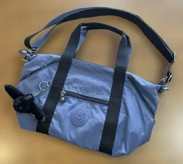 [새상품급] KIPLING 2way 토트백 파랑