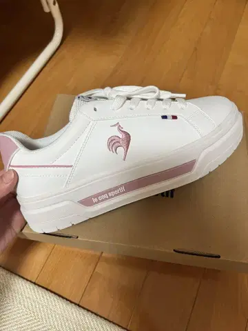 le coq sportif 스니커즈 화이트/핑크