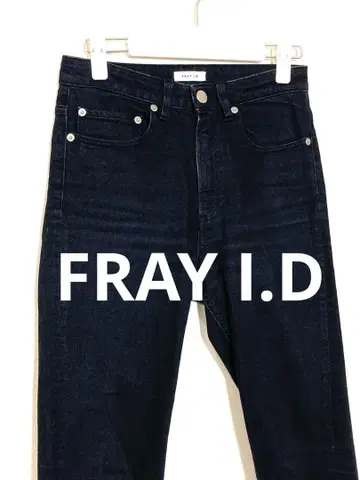 FRAY I.D 프레이 아이디 여성용 블랙 데님 팬츠 0